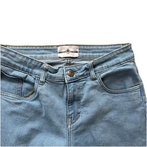 Madcap England Womens Flares Jeans Bell Bottoms Light Denim Size 30W 30L